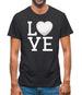 I Love Golf Mens T-Shirt