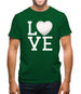 I Love Golf Mens T-Shirt