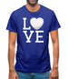 I Love Golf Mens T-Shirt