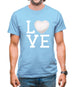 I Love Golf Mens T-Shirt