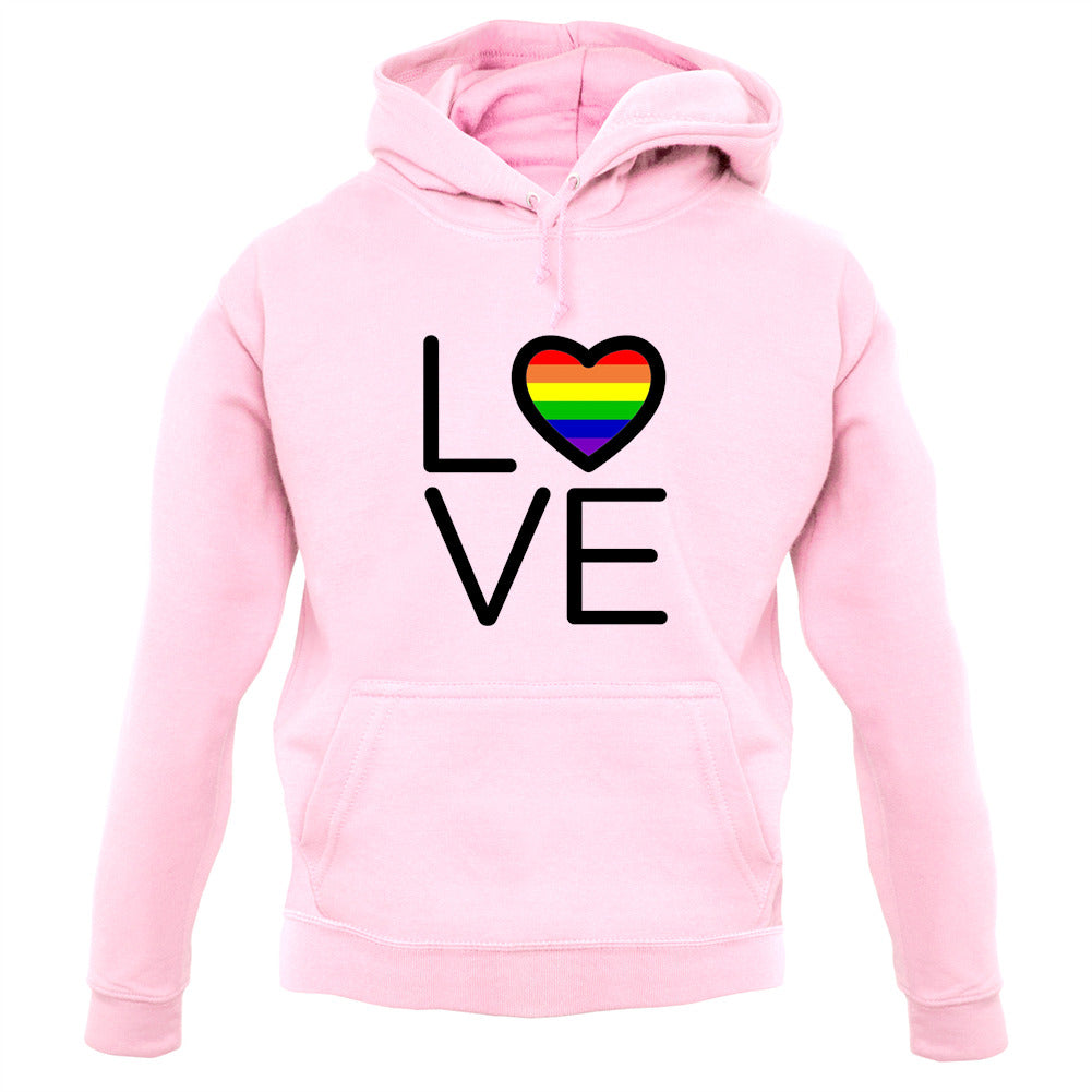 Love-Pride Flag Unisex Hoodie