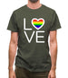 Love-Pride Flag Mens T-Shirt