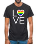 Love-Pride Flag Mens T-Shirt