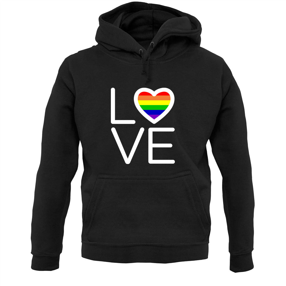 Love-Pride Flag Unisex Hoodie