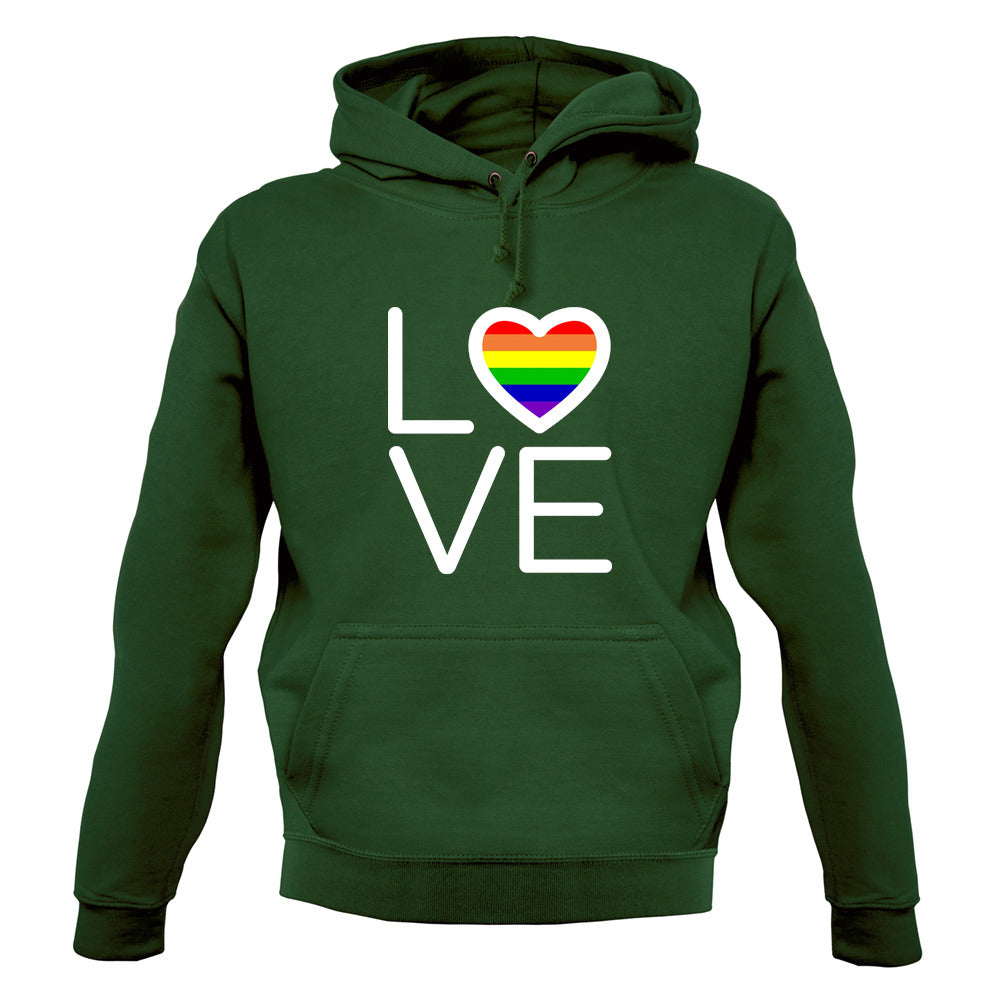 Love-Pride Flag Unisex Hoodie