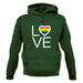 Love-Pride Flag Unisex Hoodie