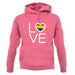 Love-Pride Flag Unisex Hoodie