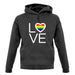 Love-Pride Flag Unisex Hoodie