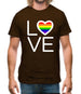 Love-Pride Flag Mens T-Shirt