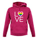 Love-Pride Flag Unisex Hoodie