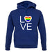 Love-Pride Flag Unisex Hoodie
