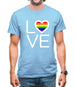 Love-Pride Flag Mens T-Shirt