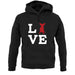 Love Chihuahua Dog Silhouette unisex hoodie