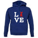 Love Chihuahua Dog Silhouette unisex hoodie