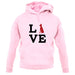 Love Doberman Dog Silhouette unisex hoodie