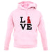 Love Poodle Dog Silhouette unisex hoodie