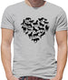 Love Heart Horse Mens T-Shirt