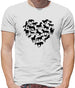 Love Heart Horse Mens T-Shirt