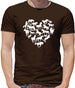 Love Heart Horse Mens T-Shirt