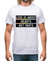 Love Is About Hearts, Not Parts Mens T-Shirt