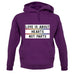 Love Is About Hearts, Not Parts Unisex Hoodie