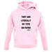 Literally My Type On Paper unisex hoodie