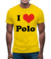 I Love Polo Mens T-Shirt