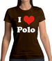 I Love Polo Womens T-Shirt