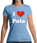 I Love Polo Womens T-Shirt