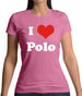 I Love Polo Womens T-Shirt