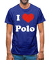 I Love Polo Mens T-Shirt