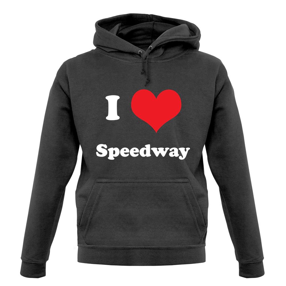 I Love Speedway unisex hoodie