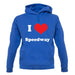 I Love Speedway unisex hoodie