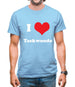 I Love Taekwondo Mens T-Shirt