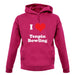 I Love Tenpin Bowling unisex hoodie