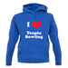 I Love Tenpin Bowling unisex hoodie