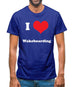 I Love Wakeboarding Mens T-Shirt