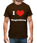 I Love Weightlifting Mens T-Shirt
