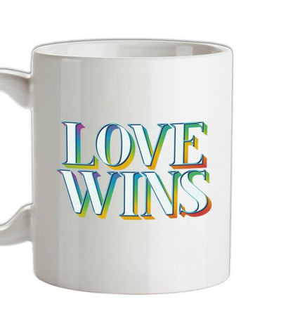 Love Wins Ceramic Mug