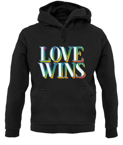 Love Wins unisex hoodie