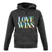 Love Wins unisex hoodie