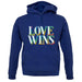 Love Wins unisex hoodie