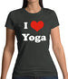 I Love Yoga Womens T-Shirt