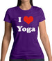 I Love Yoga Womens T-Shirt