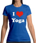 I Love Yoga Womens T-Shirt