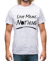 Love Means Nothing Mens T-Shirt