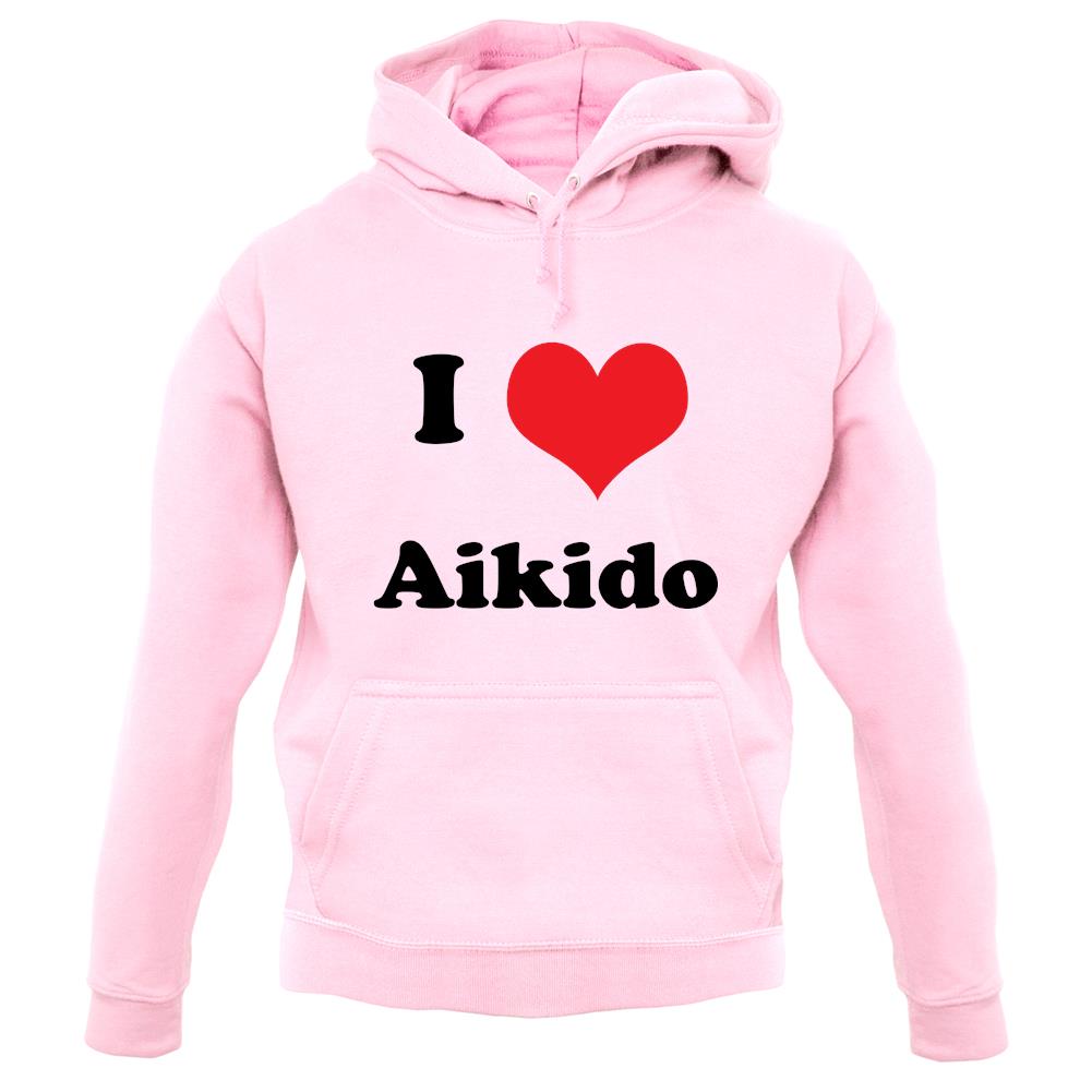 I Love Aikido unisex hoodie
