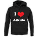 I Love Aikido unisex hoodie