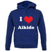 I Love Aikido unisex hoodie