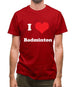 I Love Badminton Mens T-Shirt